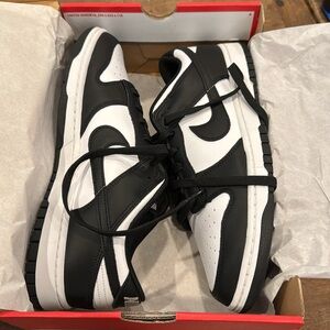Men’s Nike Dunks Low Retro, size 12, Pandas